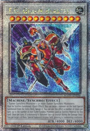 T.G. Glaive Blaster - AGOV-EN036 Quarter Century Secret Rare 1st Edition