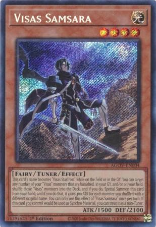 Visas Samsara - AGOV-EN004 Secret Rare 1st Edition