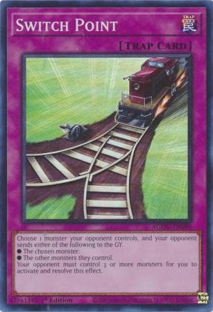 Switch Point - AGOV-EN099 Super Rare 1st Edition
