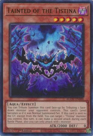 Tainted of the Tistina - AGOV-EN088 Ultra Rare 1st Edition