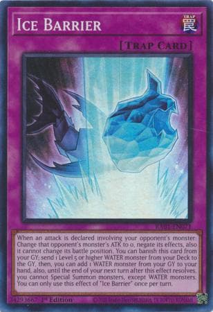 Ice Barrier - RA01-EN071 Super Rare 1st Edition