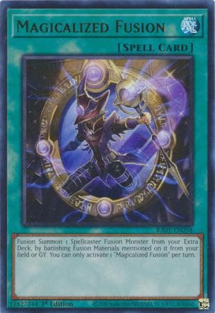 Magicalized Fusion - RA01-EN058 Ultra Rare 1st Edition