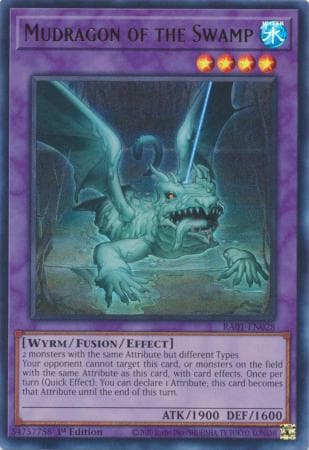 Mudragon of the Swamp - RA01-EN028 Ultra Rare 1st Edition
