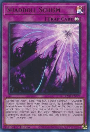 Shaddoll Schism - RA01-EN077 Ultra Rare 1st Edition