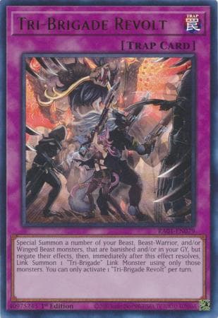 Tri-Brigade Revolt - RA01-EN079 Ultra Rare 1st Edition