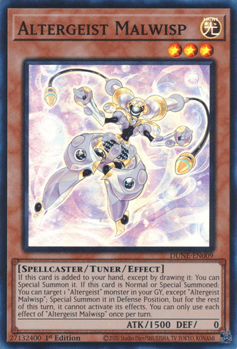 Altergeist Malwisp - DUNE-EN009 Super Rare 1st Edition