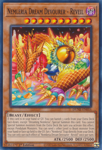 Nemleria Dream Devourer - Reveil - DUNE-EN016 Common 1st Edition