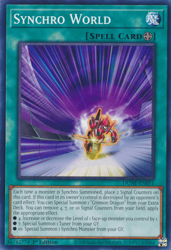Synchro World - DUNE-EN051 Common 1st Edition
