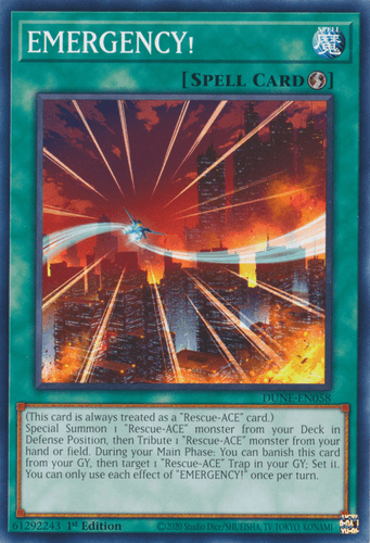 EMERGENCY! - DUNE-EN058 Common 1st Edition