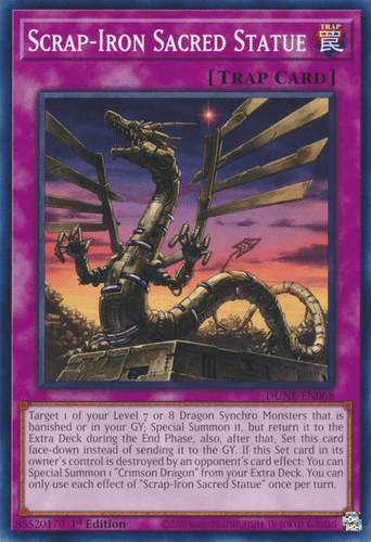 Scrap-Iron Sacred Statue - DUNE-EN068 Common 1st Edition