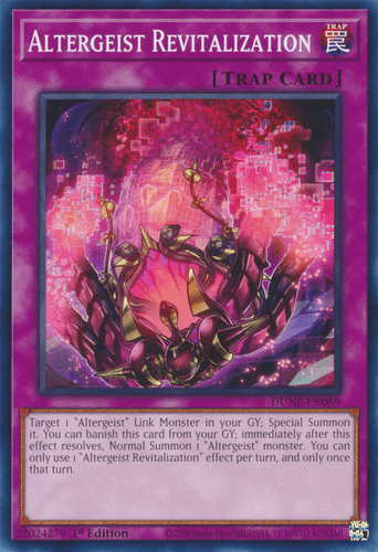 Altergeist Revitalization - DUNE-EN069 Common 1st Edition
