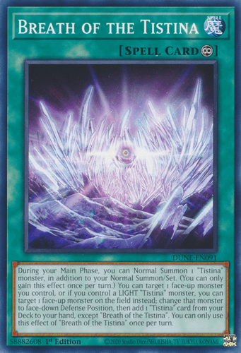 Breath of the Tistina - DUNE-EN091 Common 1st Edition