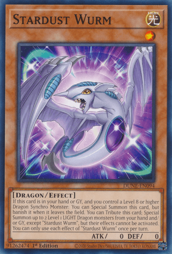 Stardust Wurm - DUNE-EN094 Common 1st Edition