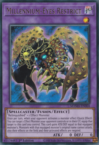 Millennium-Eyes Restrict - MAMA-EN064 Ultra Pharaoh’s Rare 1st Edition