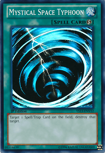 Mystical Space Typhoon - YS13-ENV12 Super Rare Limited Edition