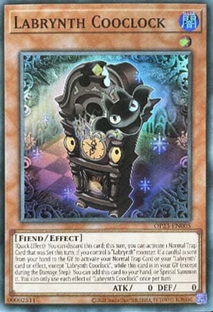 Labrynth Cooclock - OP23-EN005 Super Rare Unlimited