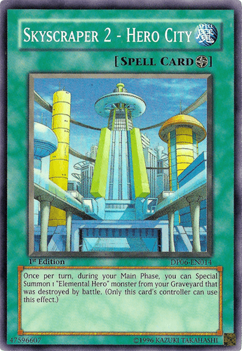 Skyscraper 2 - Hero City - DP06-EN014 Super Rare Unlimited