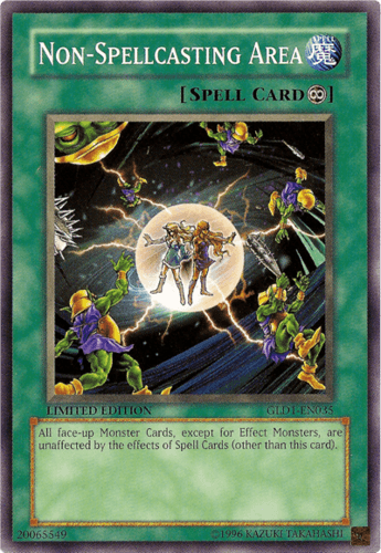Non-Spellcasting Area - GLD1-EN035 Common Limited Edition