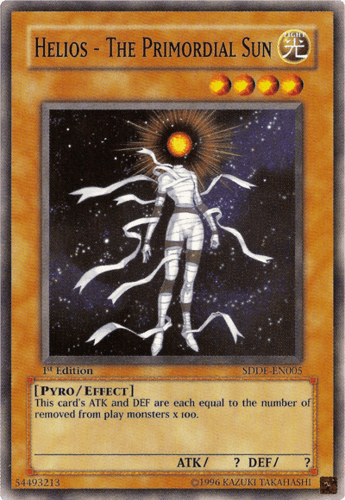 Helios - The Primordial Sun - SDDE-EN005 Common Unlimited