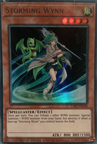 Storming Wynn - LART-EN038 Ultra Rare Limited Edition