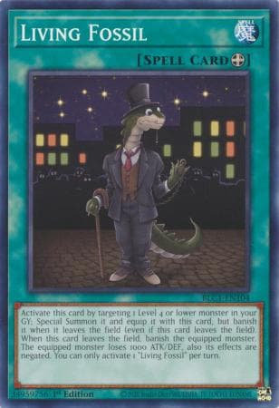 Living Fossil - BLC1-EN104 Common 1st Edition