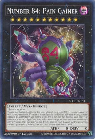 Number 84: Pain Gainer - BLC1-EN151 Common 1st Edition