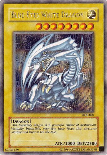 Blue-Eyes White Dragon - DDS-001 Prismatic Secret Rare Limited Edition