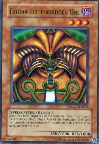 Exodia the Forbidden One - DDS-003 Prismatic Secret Rare Unlimited