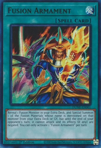 Fusion Armament - DUNE-EN061 Ultra Rare 1st Edition