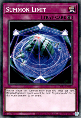 Summon Limit - OP22-EN027 Common Unlimited