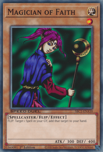 Magician of Faith - SBC1-ENA10 Common 1st Edition