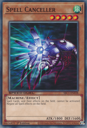 Spell Canceller - SBC1-ENE08 Common 1st Edition