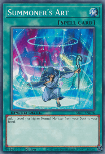 Summoner's Art - SBC1-ENG16 Common 1st Edition