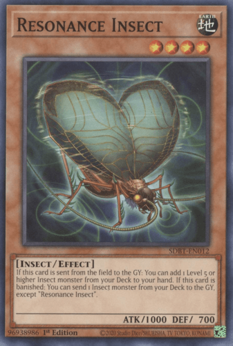 Resonance Insect - SDBT-EN012 Common 1st Edition