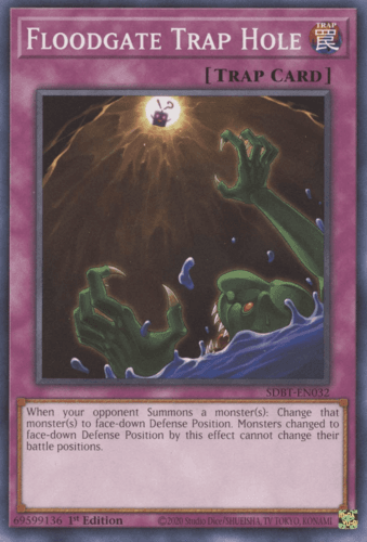 Floodgate Trap Hole - SDBT-EN032 Common 1st Edition