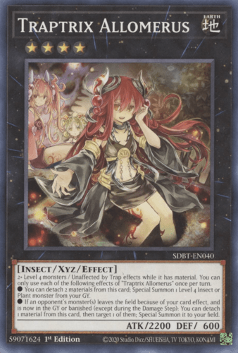Traptrix Allomerus - SDBT-EN040 Common 1st Edition