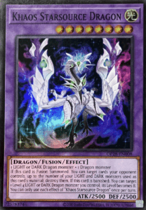 Khaos Starsource Dragon - OP28-EN008 Super Rare Unlimited