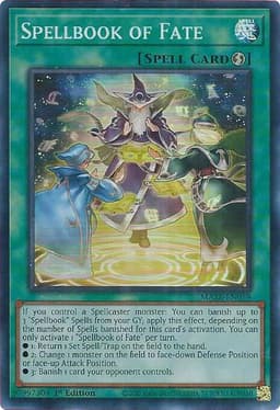 Spellbook of Fate - MAZE-EN059 Super Rare 1st Edition