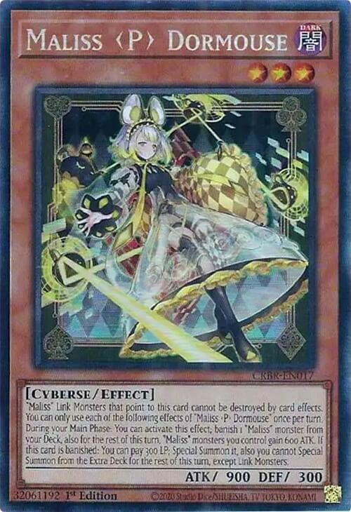 Maliss <P> Dormouse - CRBR-EN017 Collector's Rare 1st Edition