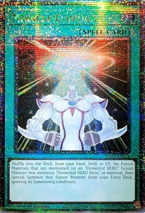 Miracle Contact - RA03-EN253 Quarter Century Secret Rare 1st Edition