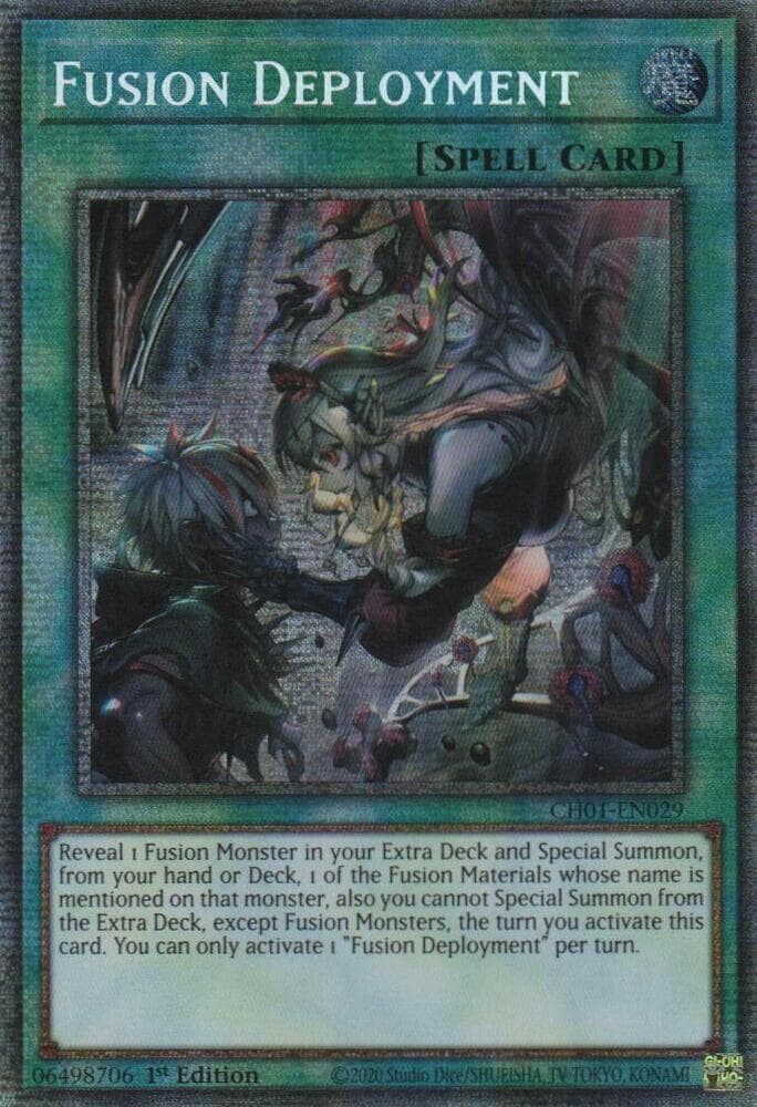 Fusion Deployment - CH01-EN029 Starlight Rare 1st Edition