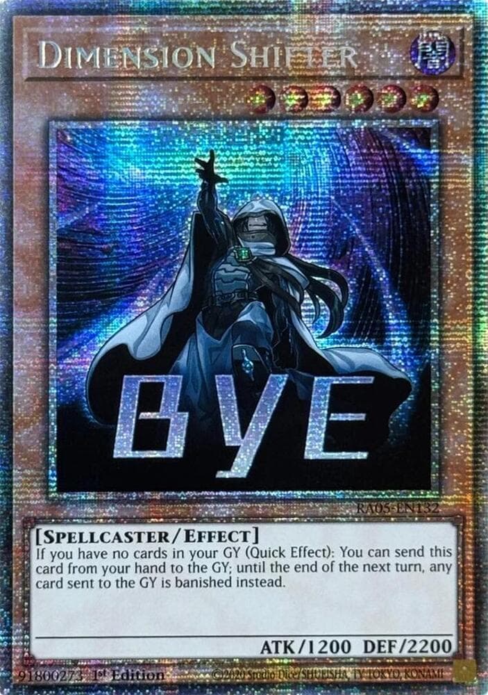 Dimension Shifter - RA05-EN132 Starlight Rare 1st Edition