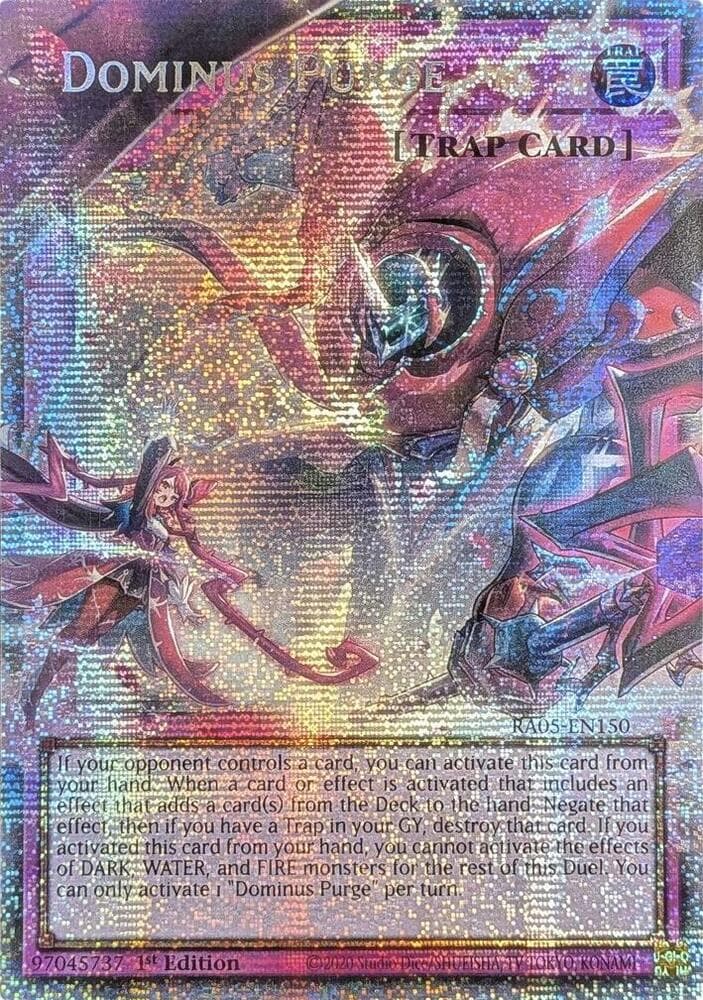 Dominus Purge - RA05-EN150 Starlight Rare 1st Edition