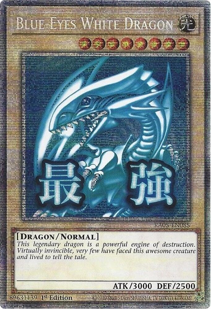 Blue-Eyes White Dragon - RA05-EN085 Starlight Rare 1st Edition